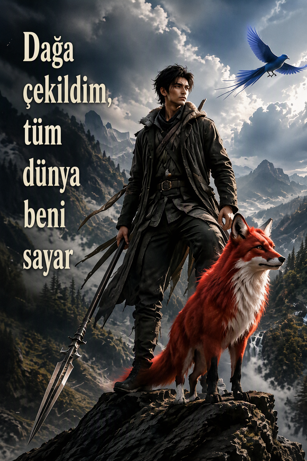 Dağa çekildim, tüm dünya beni sayar