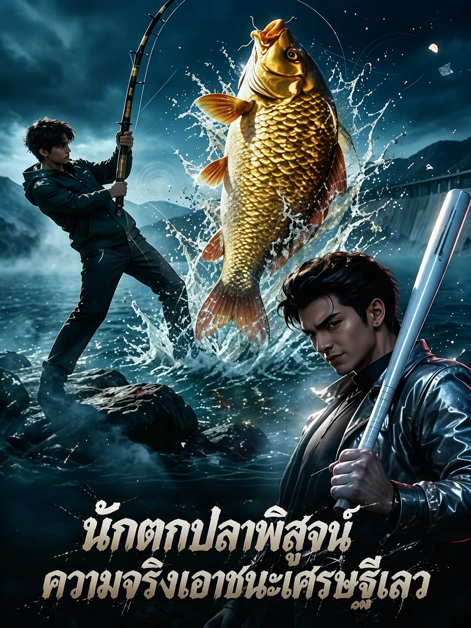 นักตกปลาพิสูจน์ความจริงเอาชนะเศรษฐีเลว