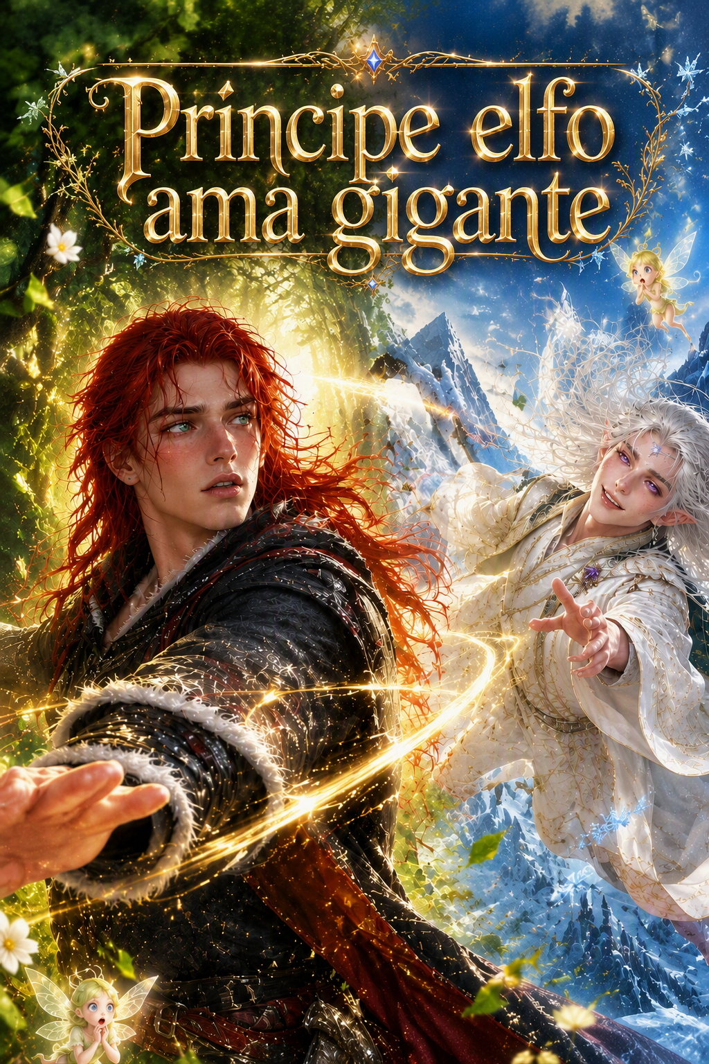 Príncipe elfo ama gigante