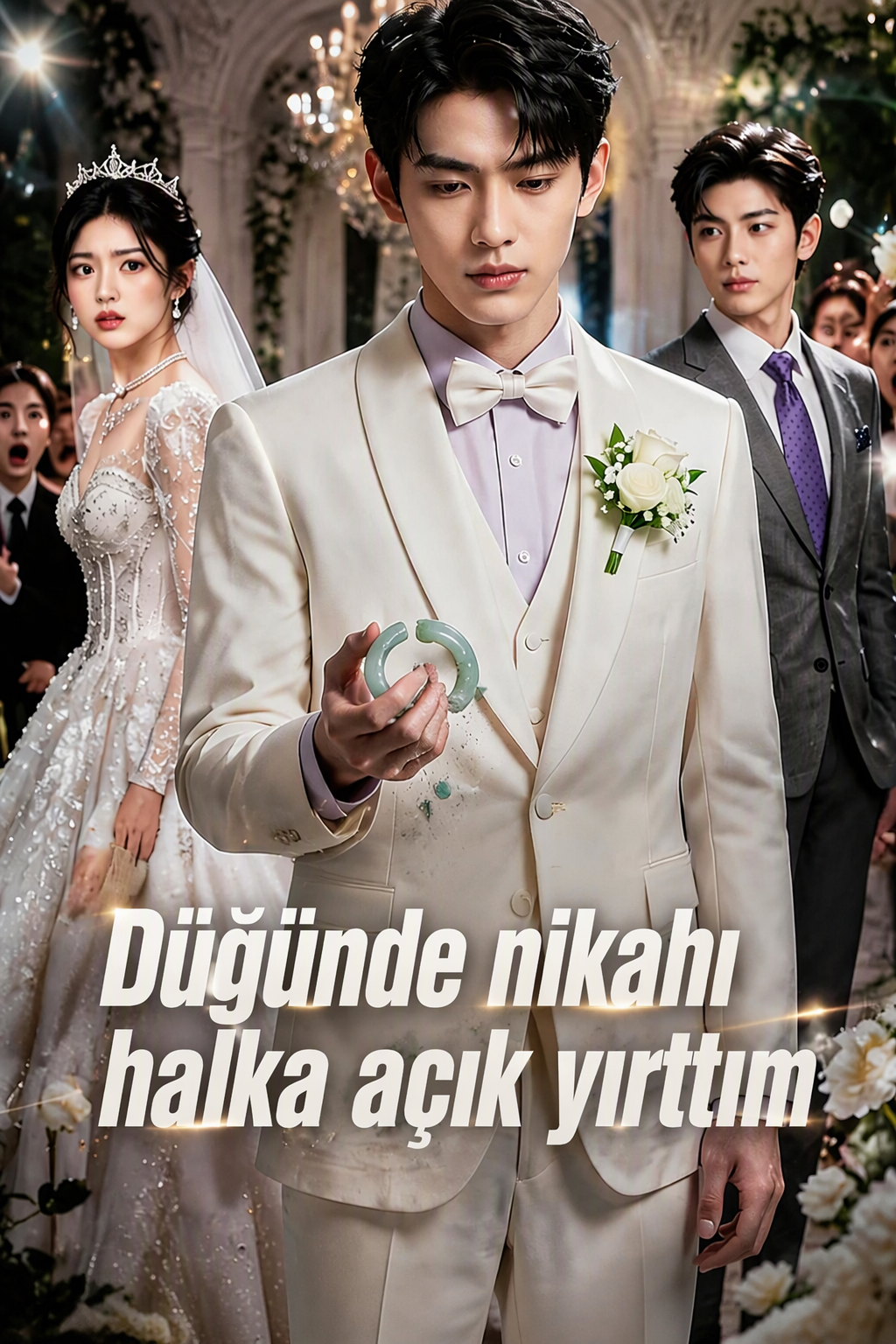 Düğünde nikahı halka açık yırttım