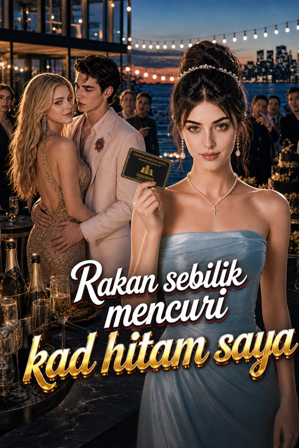 Rakan sebilik mencuri kad hitam saya