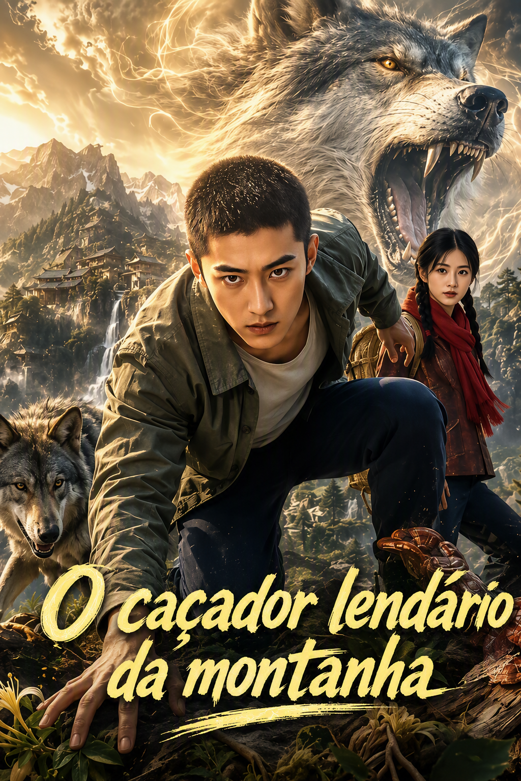 O caçador lendário da montanha