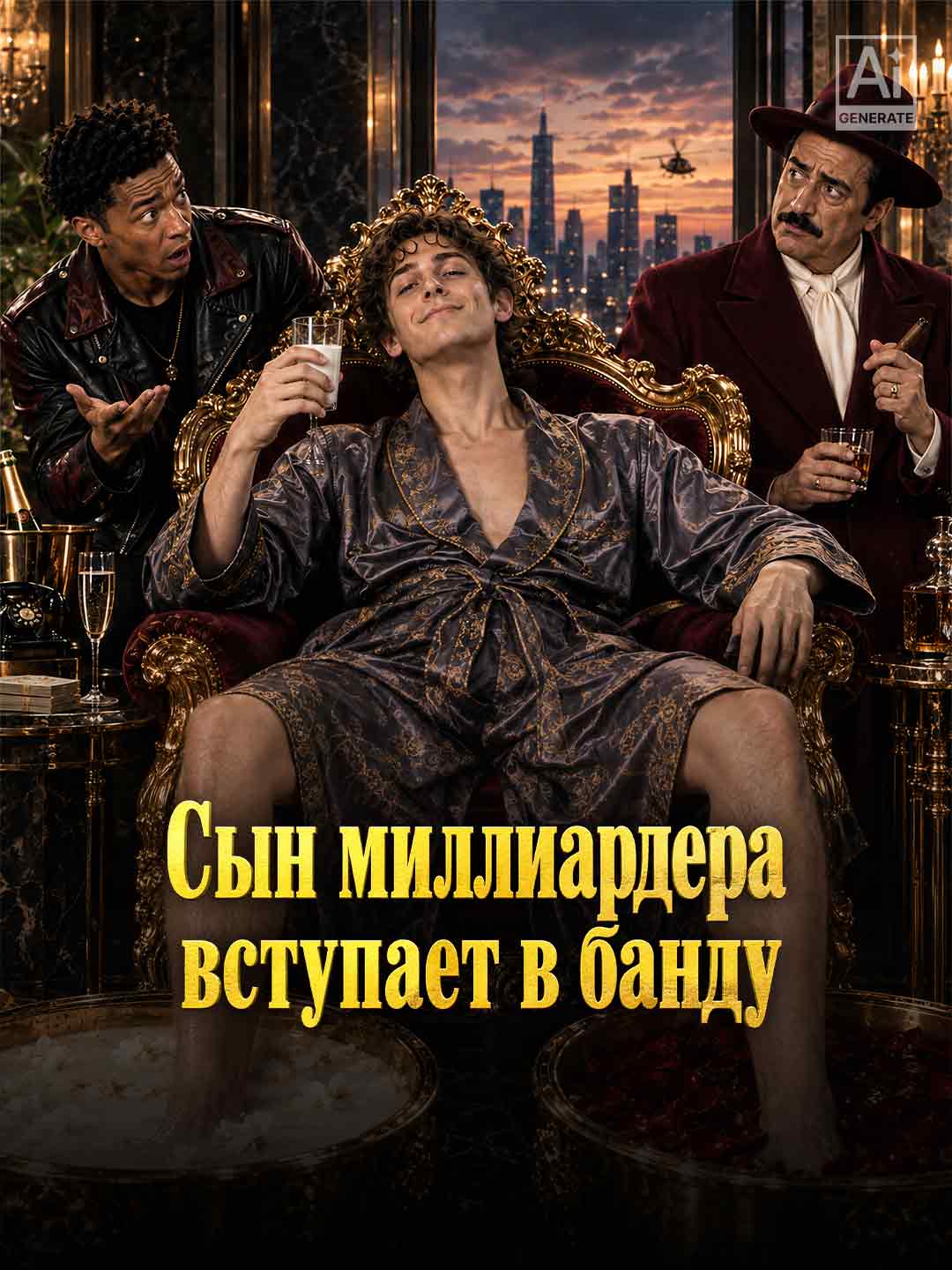 Сын миллиардера вступает в банду