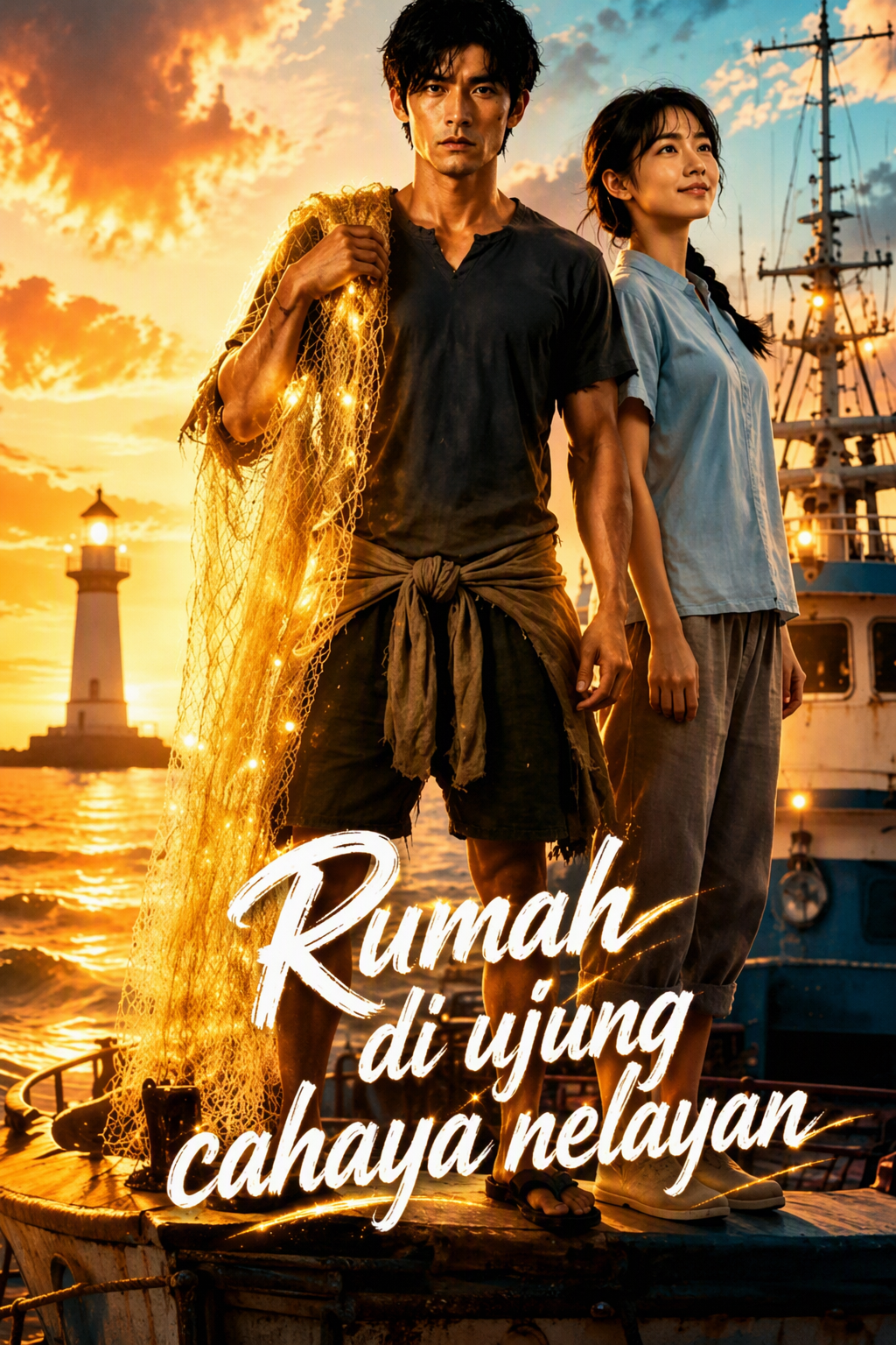 Rumah di ujung cahaya nelayan