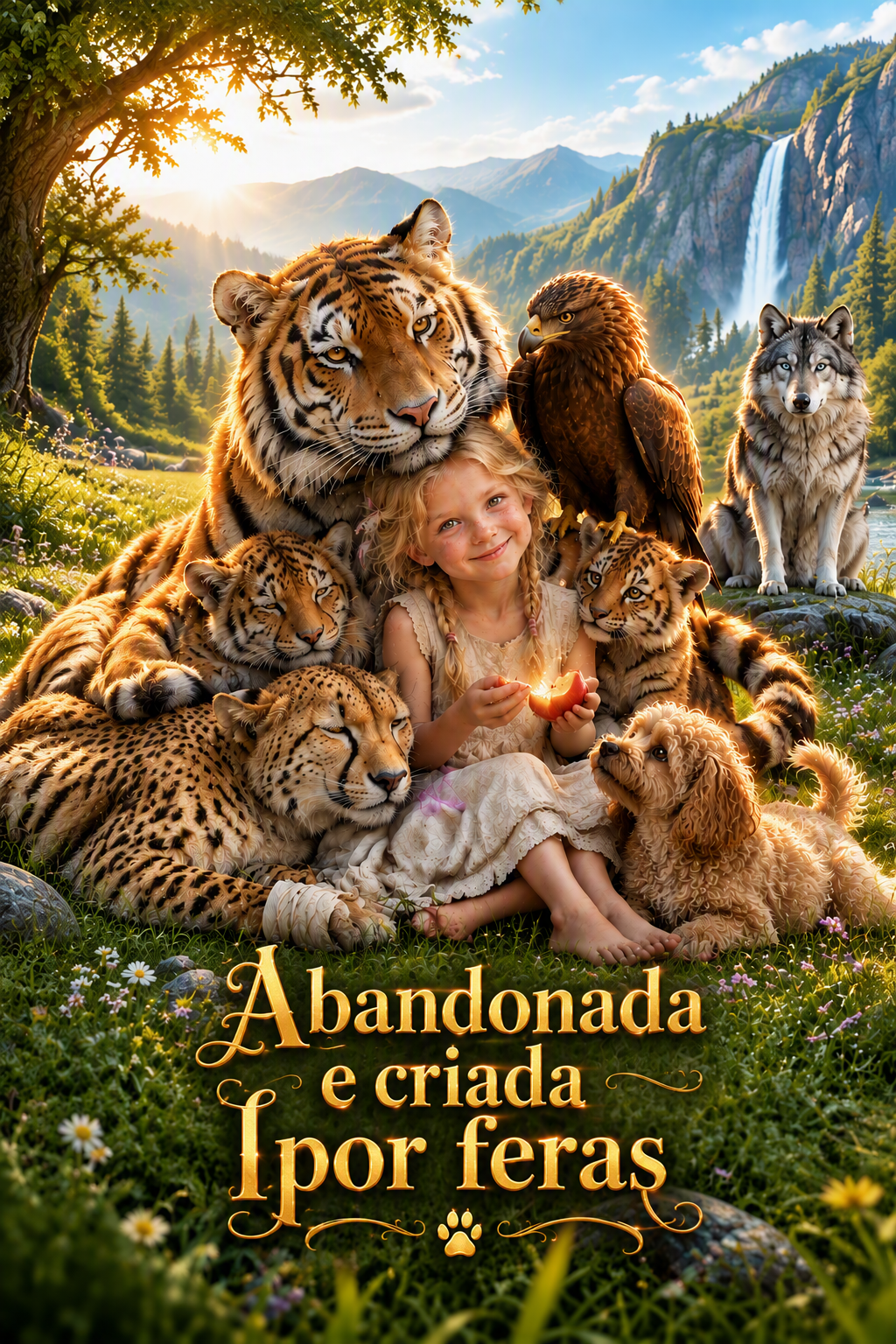 Abandonada e criada por feras