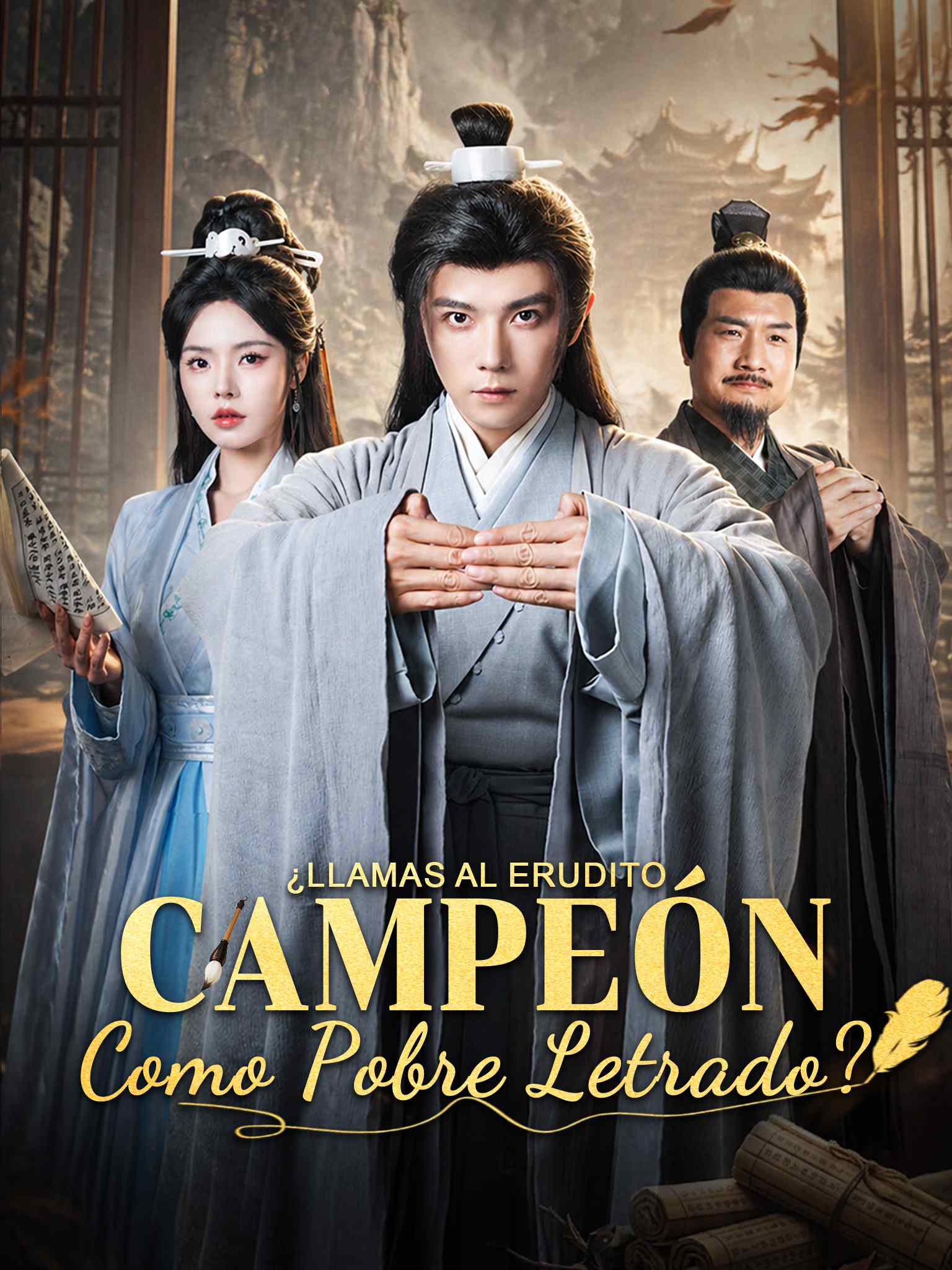 ¿Llamas al Erudito Campeón Como pobre Letrado?