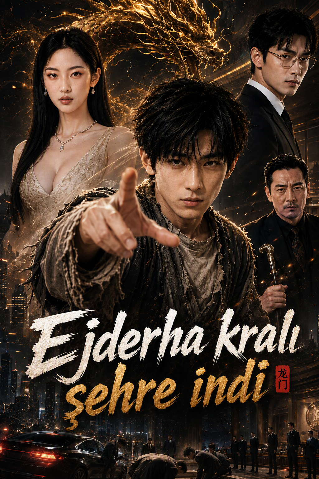 Ejderha kralı şehre indi