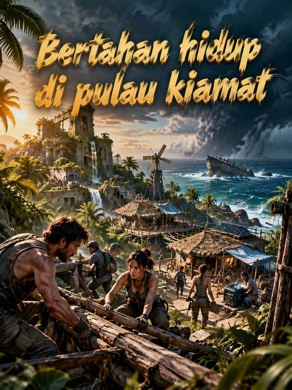 Bertahan hidup di pulau kiamat