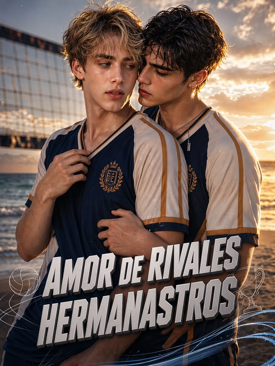 Amor de rivales hermanastros