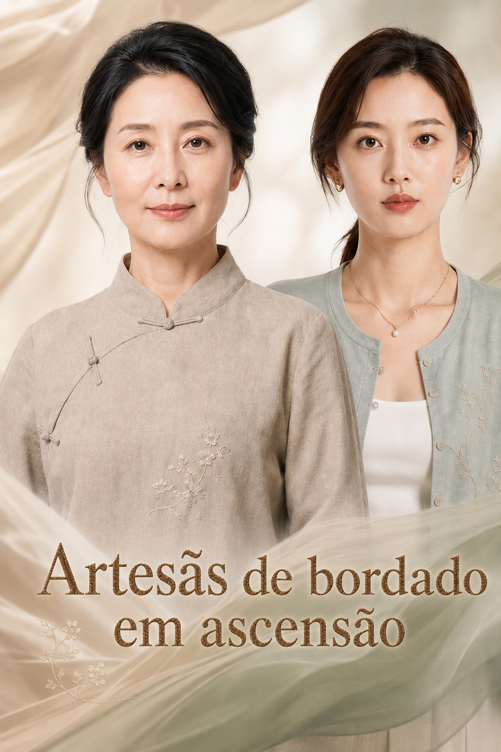 Artesãs de bordado em ascensão
