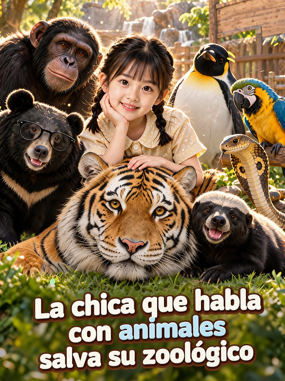 La chica que habla con animales salva su zoológico
