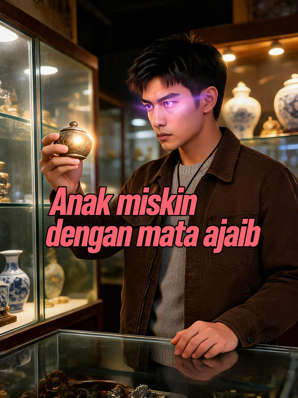 Anak miskin dengan mata ajaib