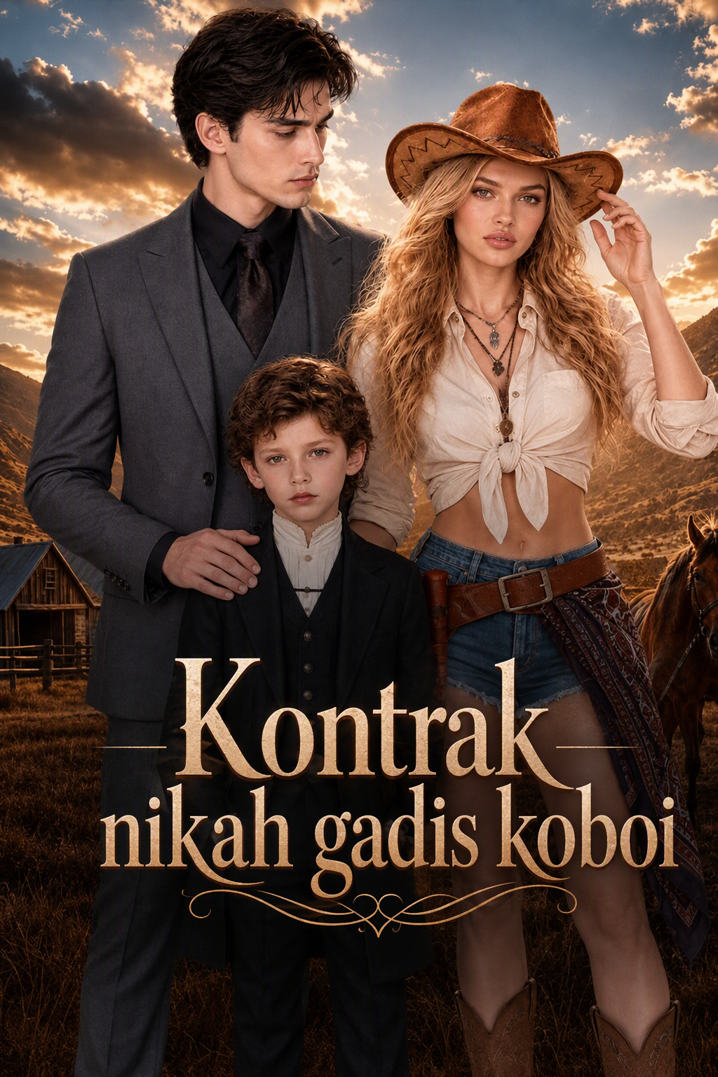 Kontrak nikah gadis koboi