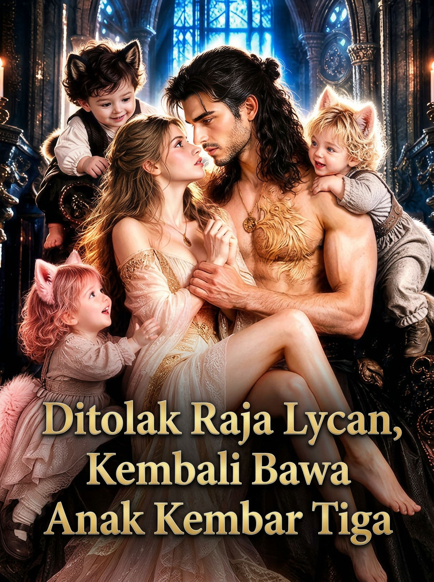 Ditolak Raja Lycan, Kembali Bawa Anak Kembar Tiga
