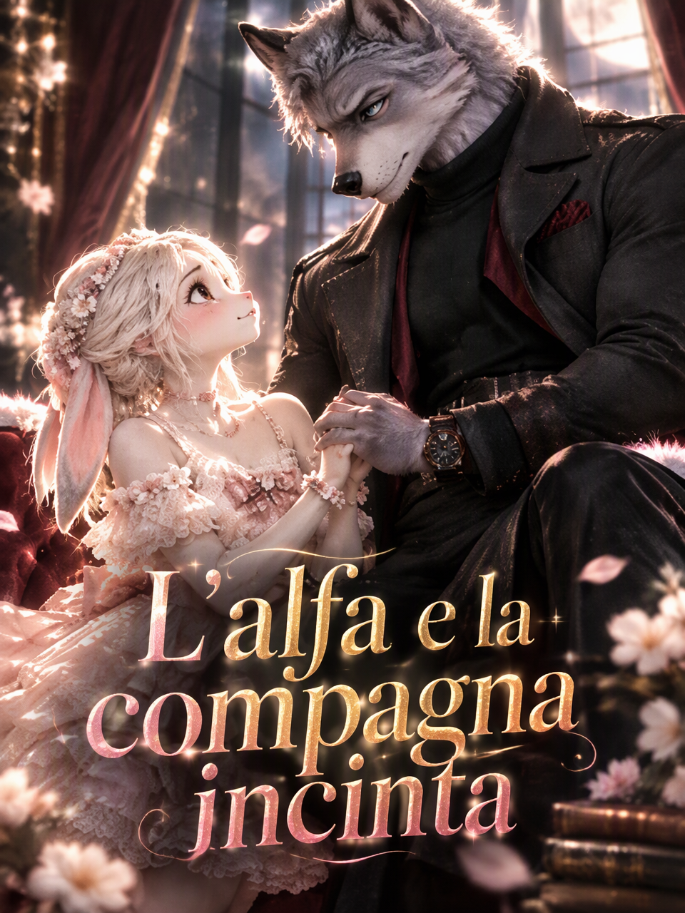 L'alfa e la compagna incinta