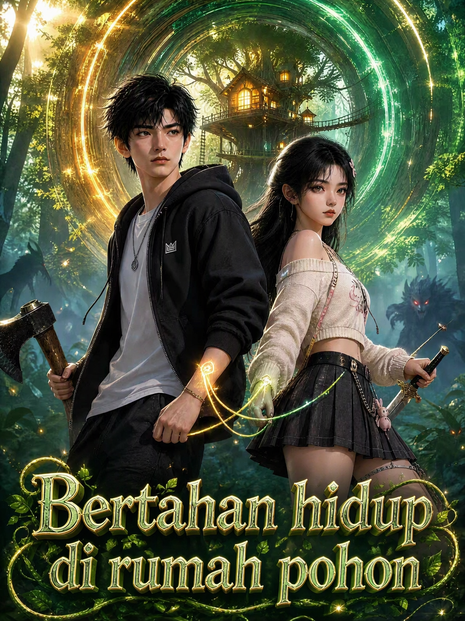 Bertahan hidup di rumah pohon