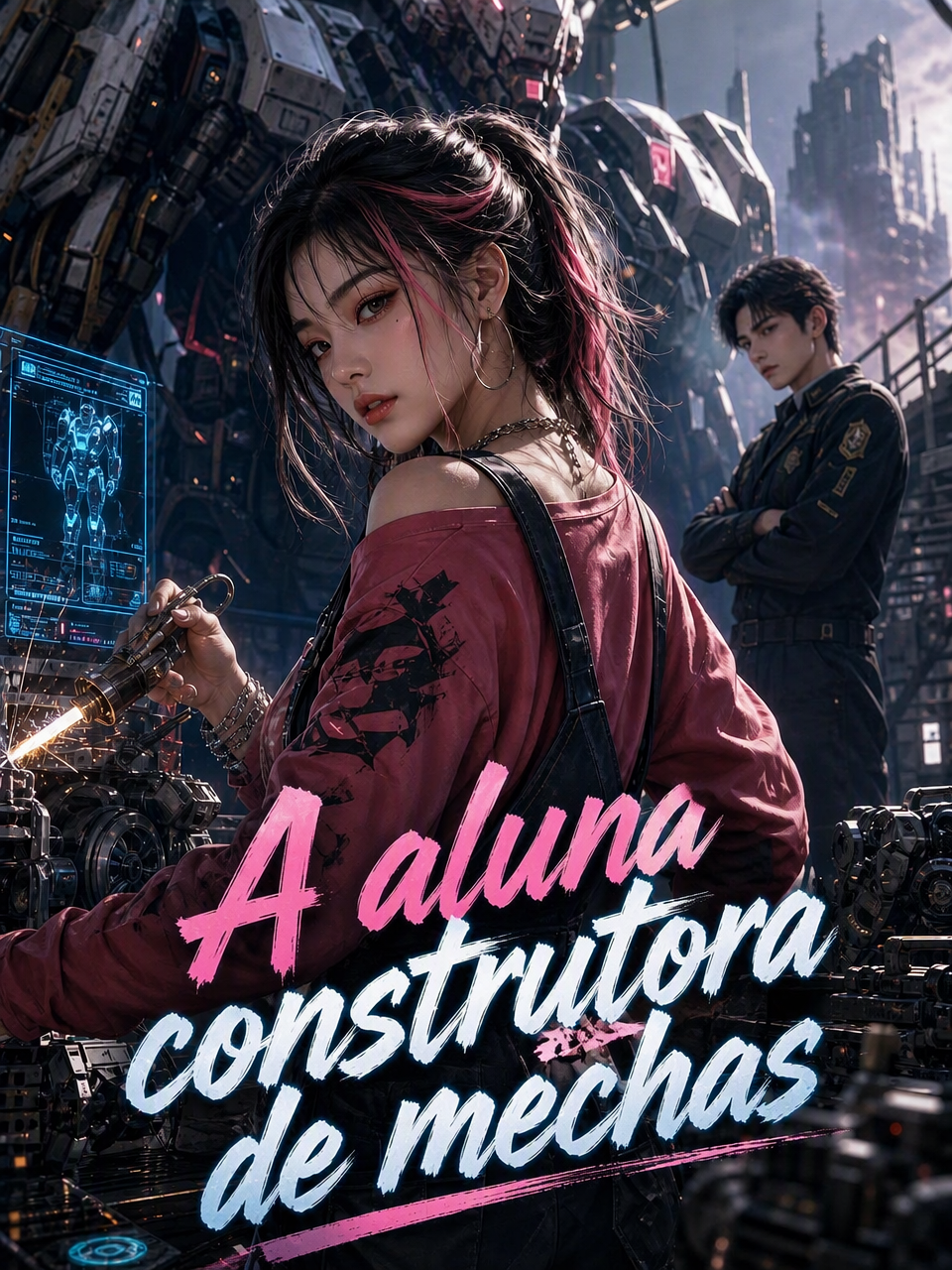 A aluna construtora de mechas
