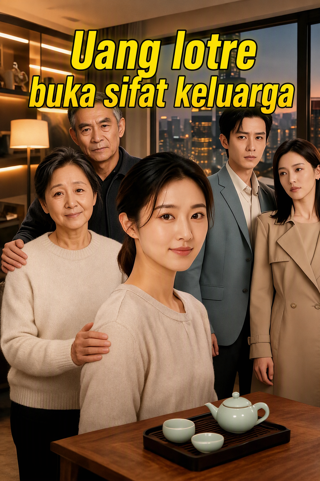 Uang lotre buka sifat keluarga