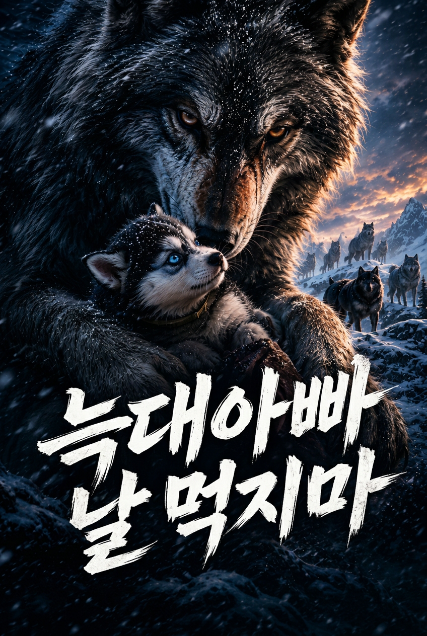 늑대아빠 날 먹지마