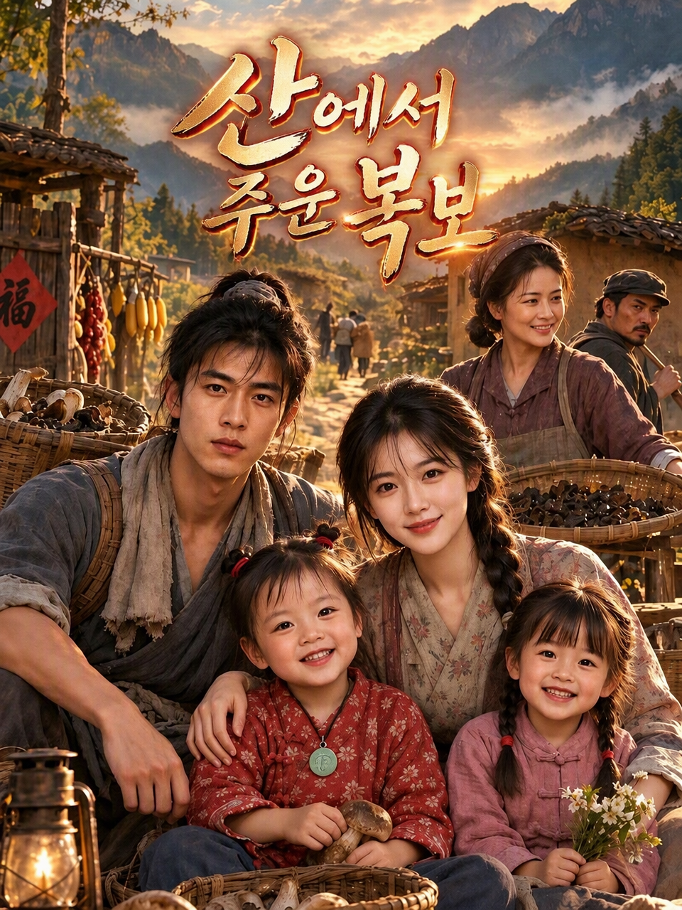 산에서 주운 복보