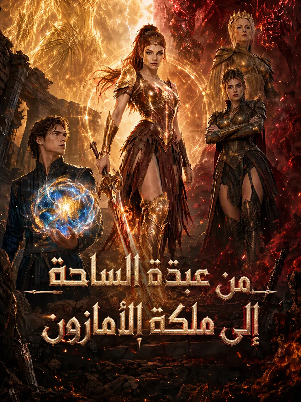 من عبدة الساحة إلى ملكة الأمازون