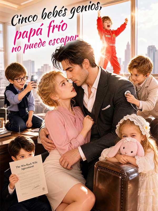 （Doblado)Cinco bebés genios, papá frío no puede escapar