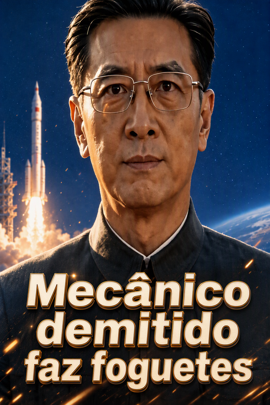 Mecânico demitido faz foguetes