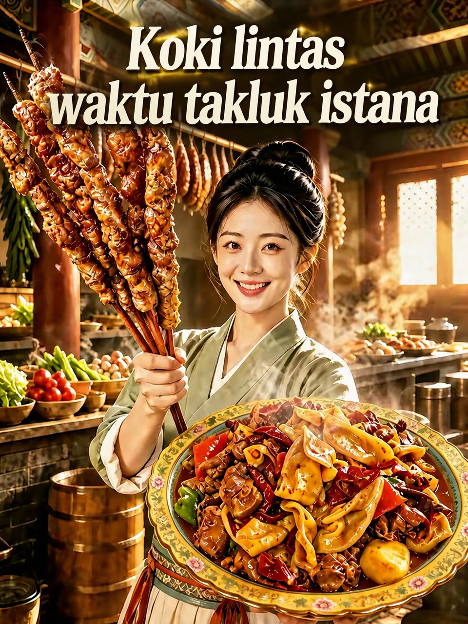 Koki lintas waktu takluk istana