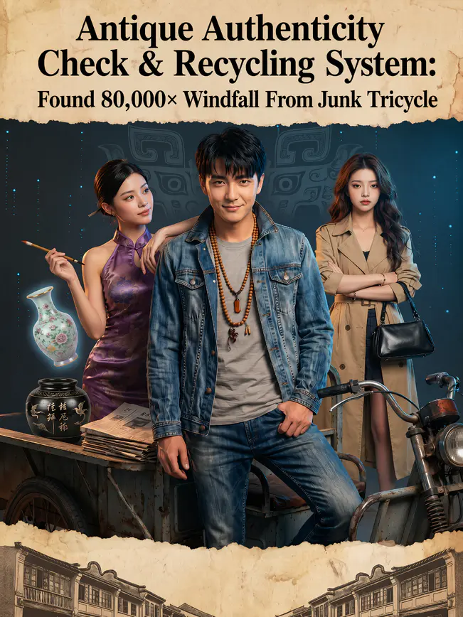 Antique Authenticity Check & Recycling System: Found 80,000x Windfall From Junk Tricycle