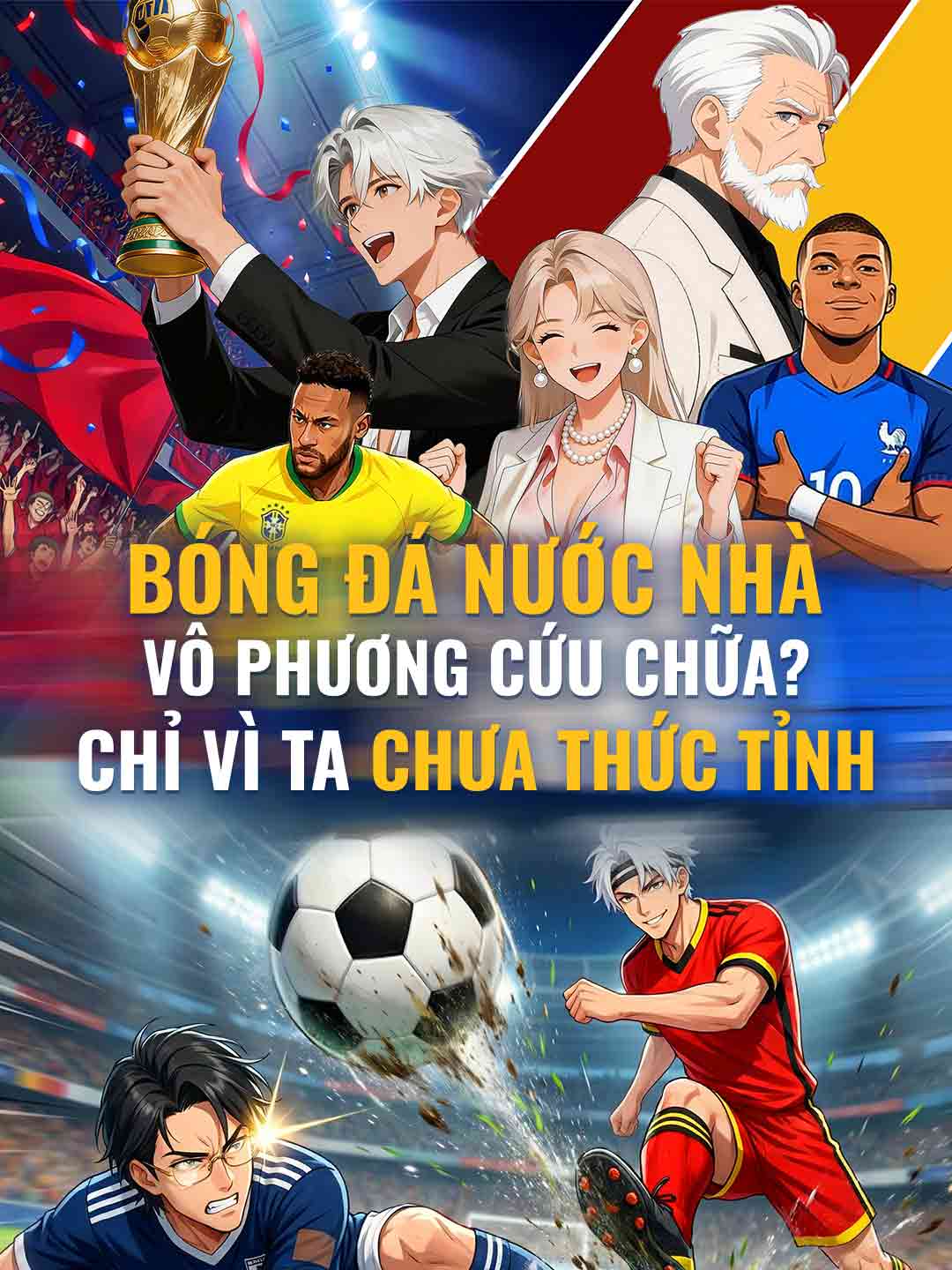 (Dubbing) Bóng đá nước nhà vô phương cứu chữa? Chỉ vì ta chưa thức tỉnh