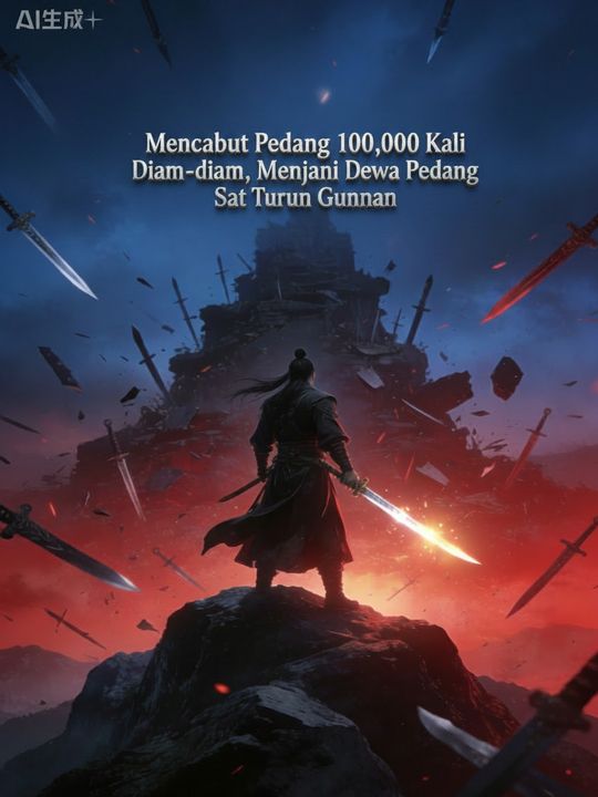 Mencabut Pedang 100.000 Kali Diam-diam, Menjadi Dewa Pedang Saat Turun Gunung