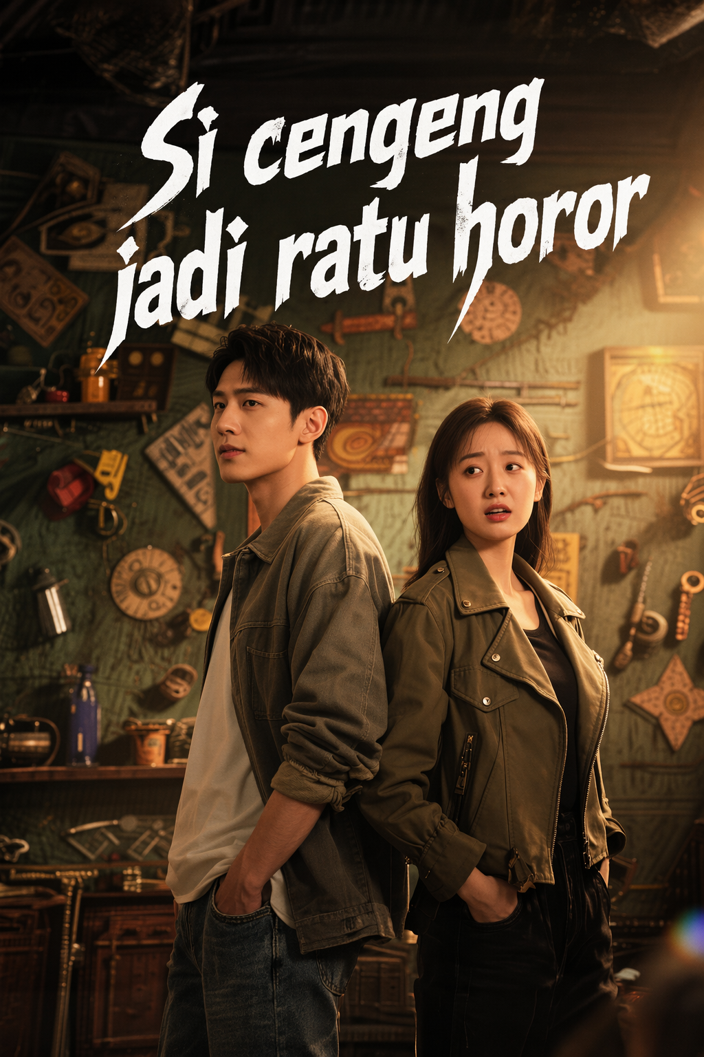Si cengeng jadi ratu horor