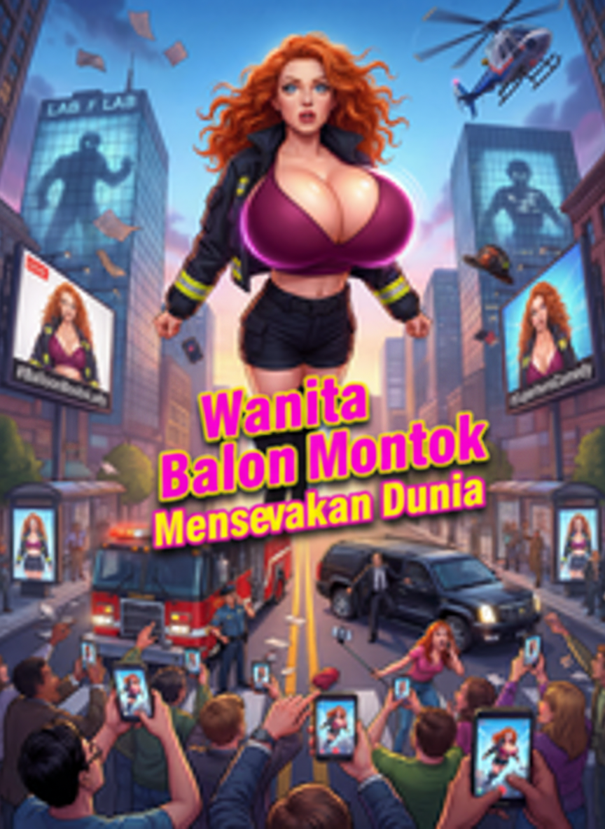 Wanita Balon Montok Menyelamatkan Dunia