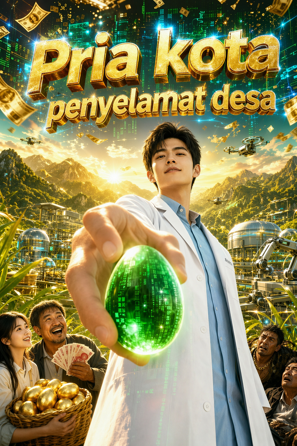 Pria kota penyelamat desa