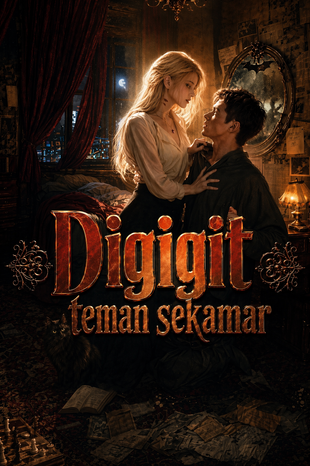 Digigit teman sekamar