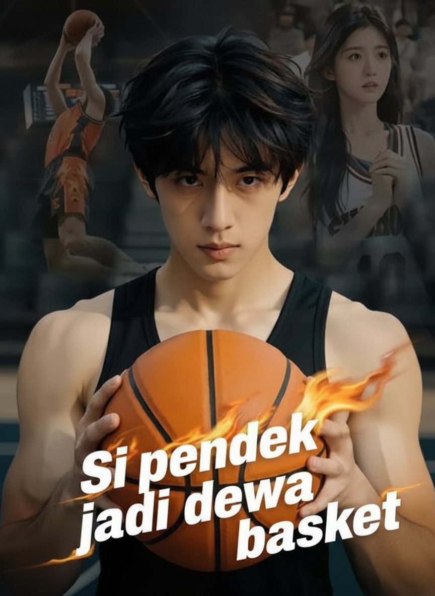 Si pendek jadi dewa basket