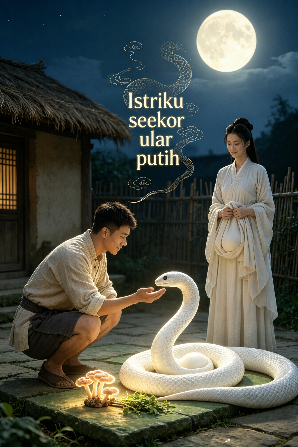 Istriku seekor ular putih