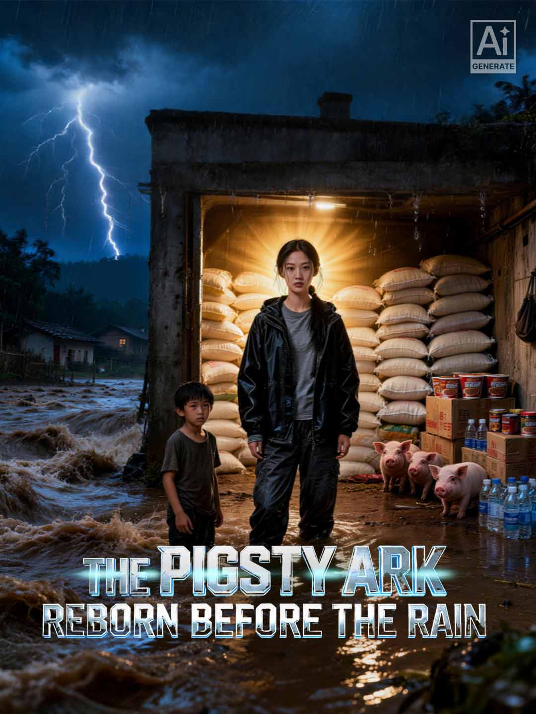 (Dubbing) The Pigsty Ark: Reborn Before the Rain