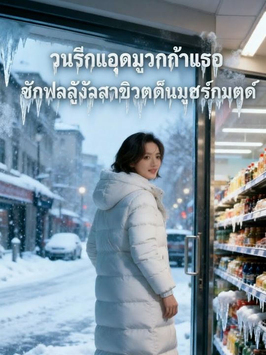 วันสิ้นโลกยุคน้ำแข็ง ฉันพาลูกสาวเอาชีวิตรอดในซูเปอร์มาร์เก็ต