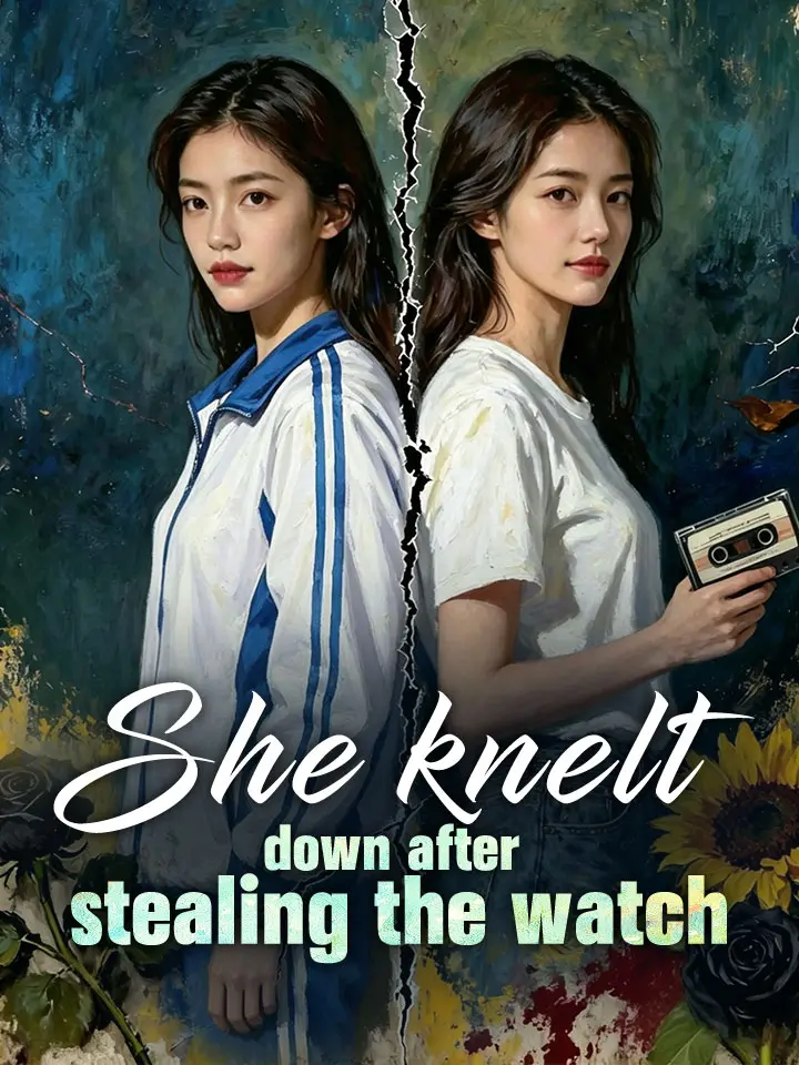 She knelt down after stealing the watch