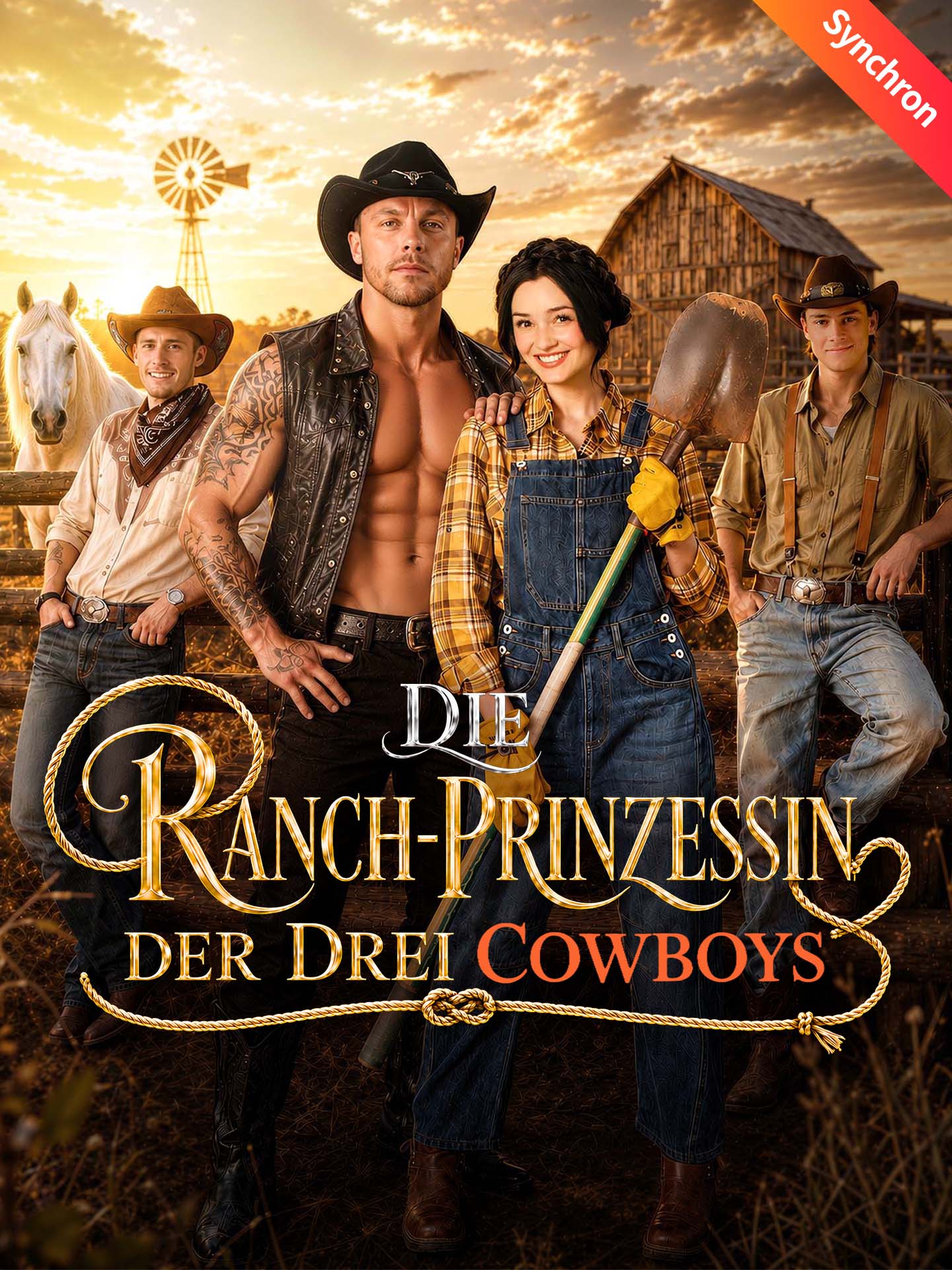 [Synchron]Die Ranch-Prinzessin der drei Cowboys