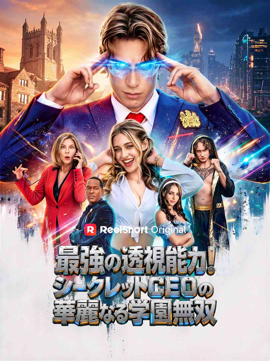 (Dubbing) 最強の透視能力！シークレットCEOの華麗なる学園無双