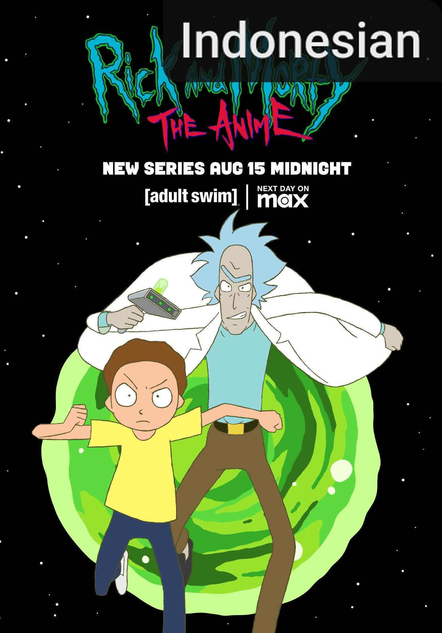 Rick and Morty: The Anime [Indonesian] (2024)