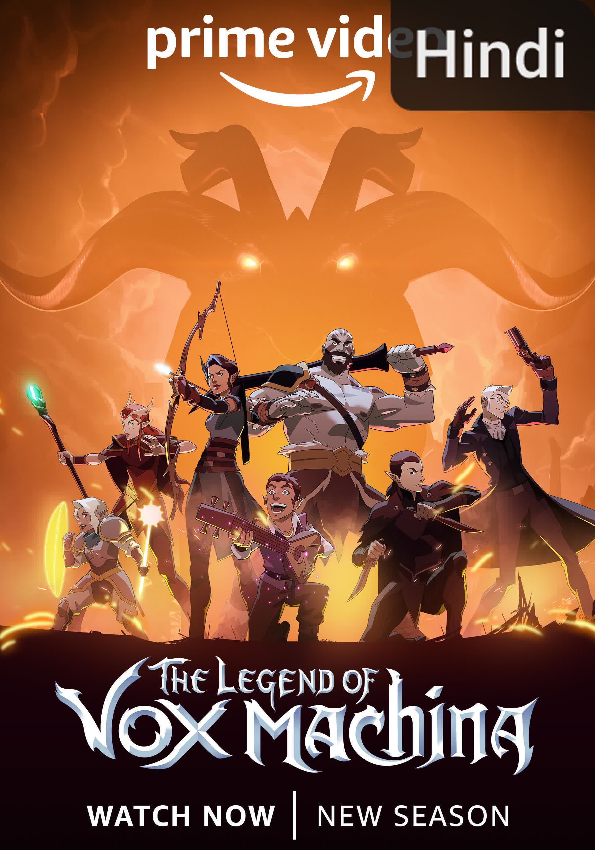 Critical Role: The Legend of Vox Machina [Hindi] (2024)