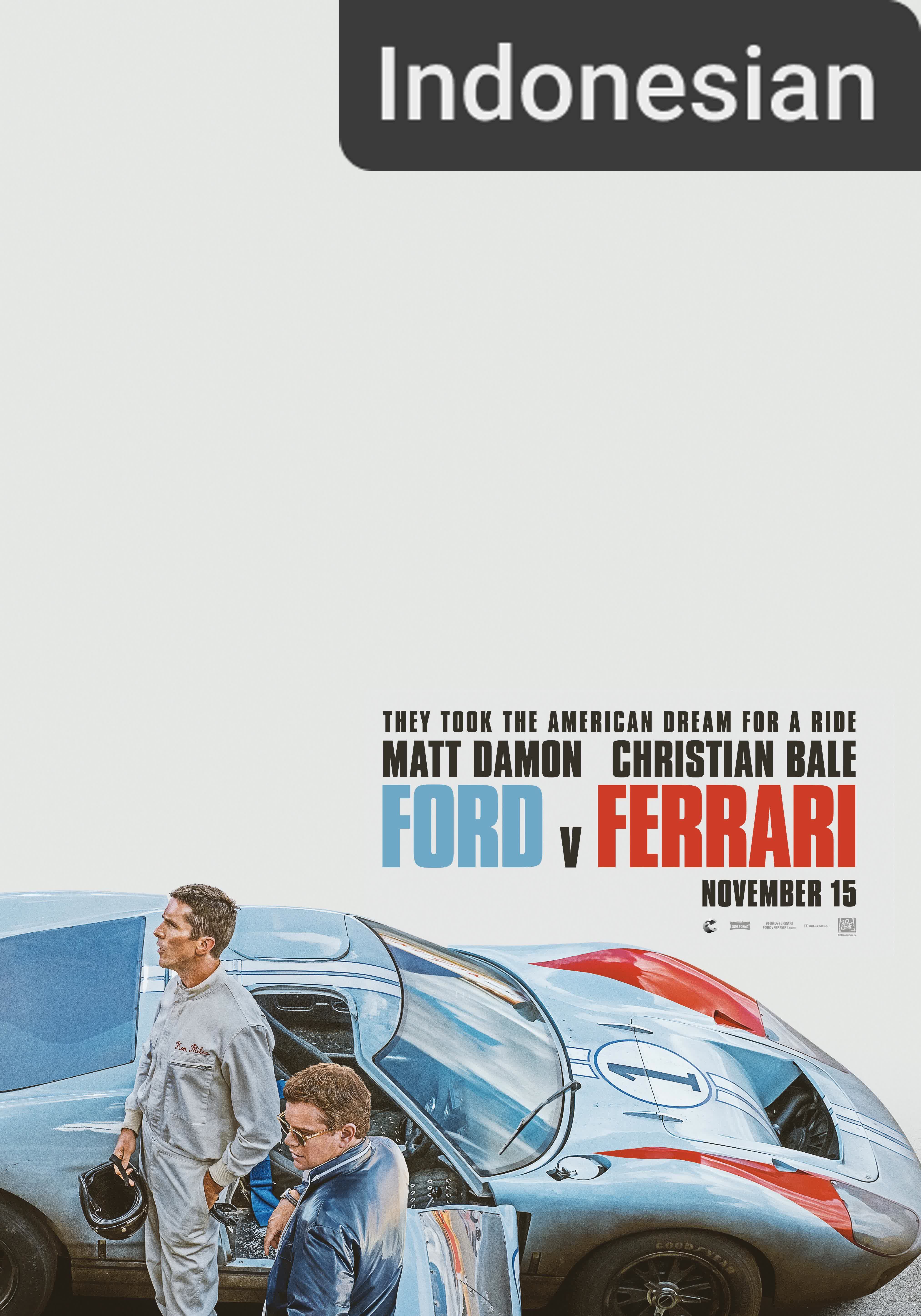 Ford v Ferrari [Indonesian] (2019)