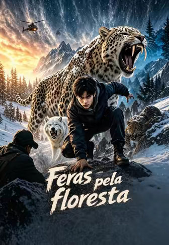 Feras pela floresta