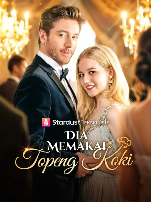 Dia Memakai Topeng Koki
