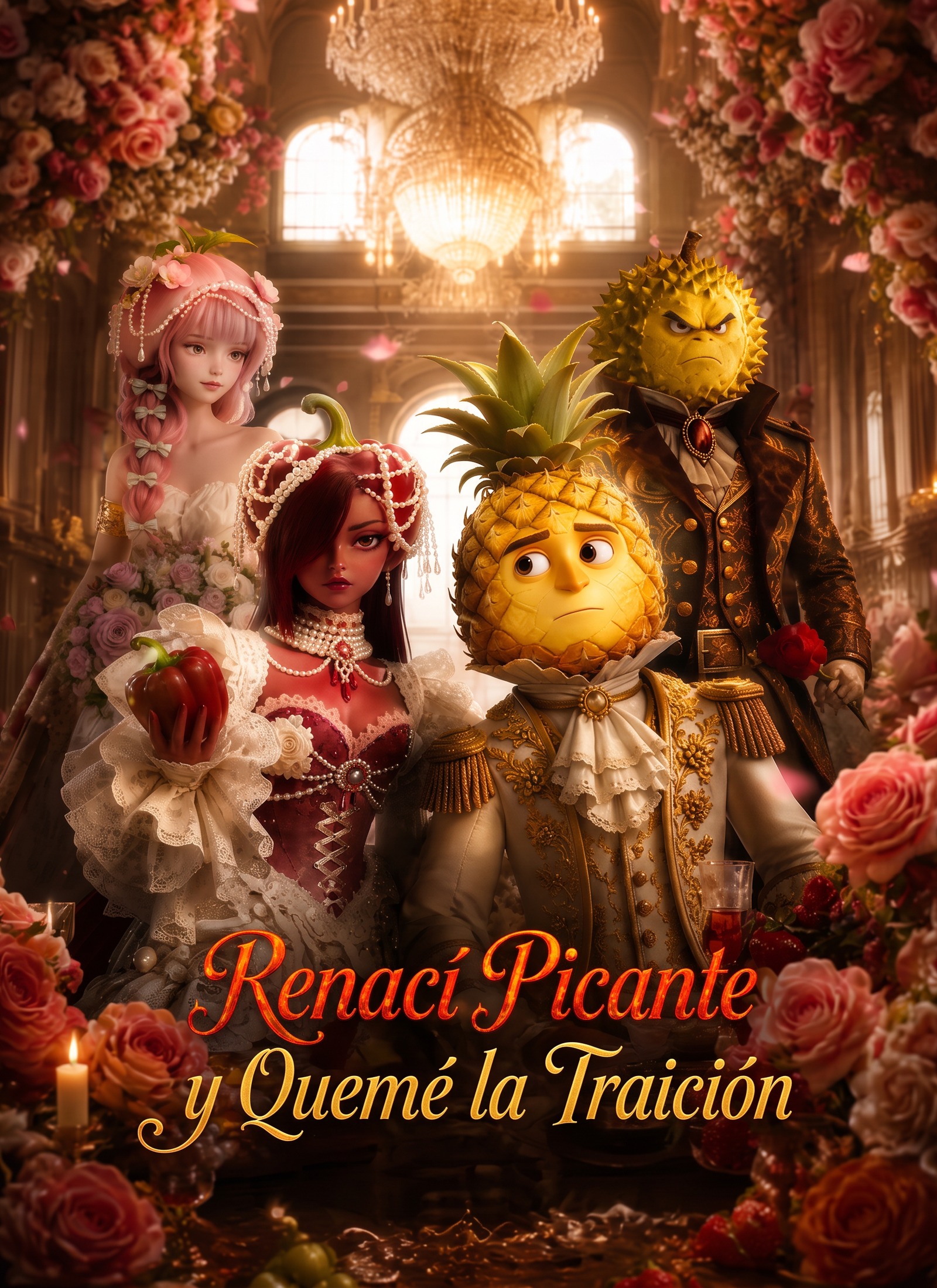 La Novia Ardiente Robó la Corona