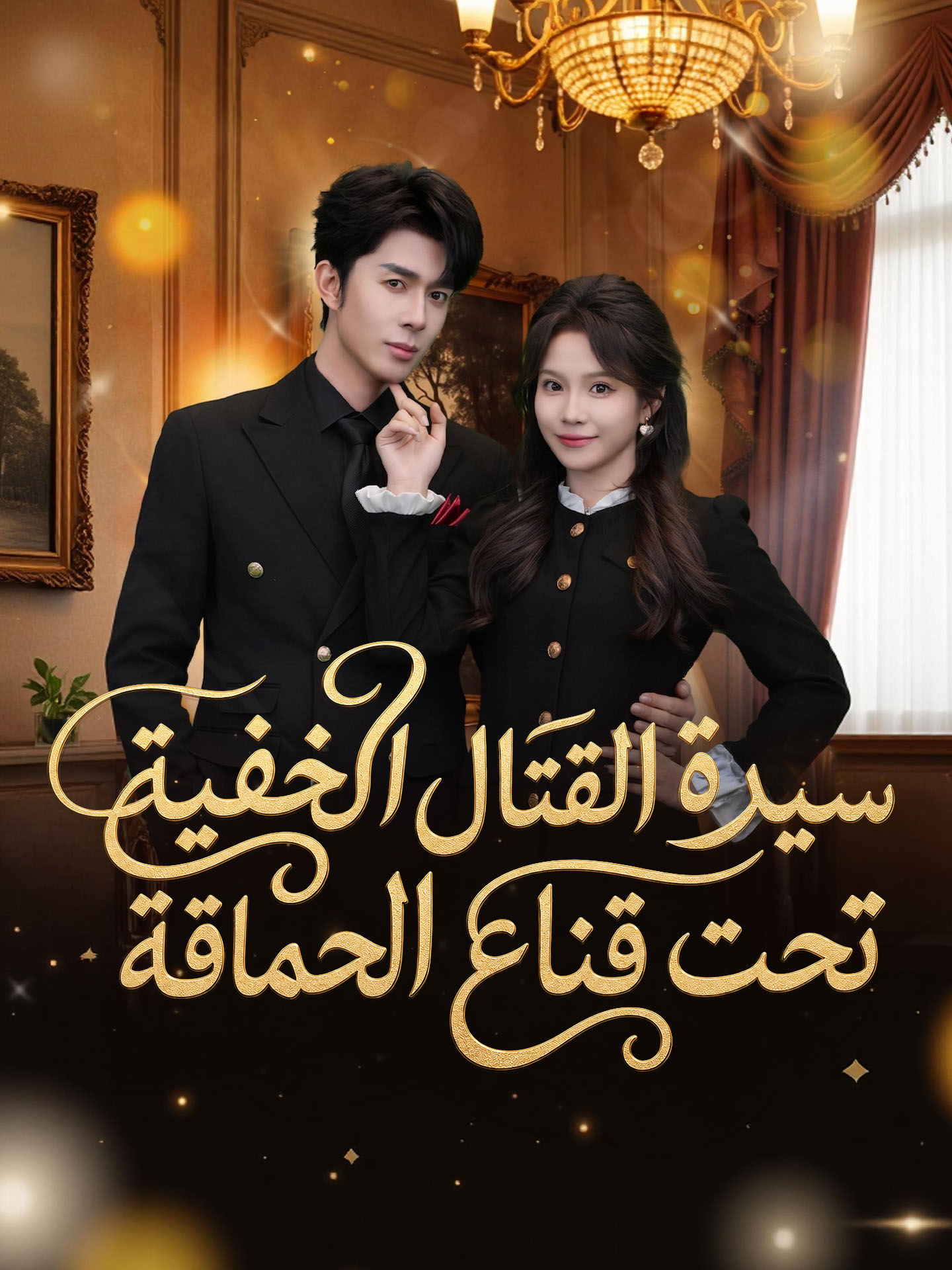 سيدة القتال الخفية تحت قناع الحماقة