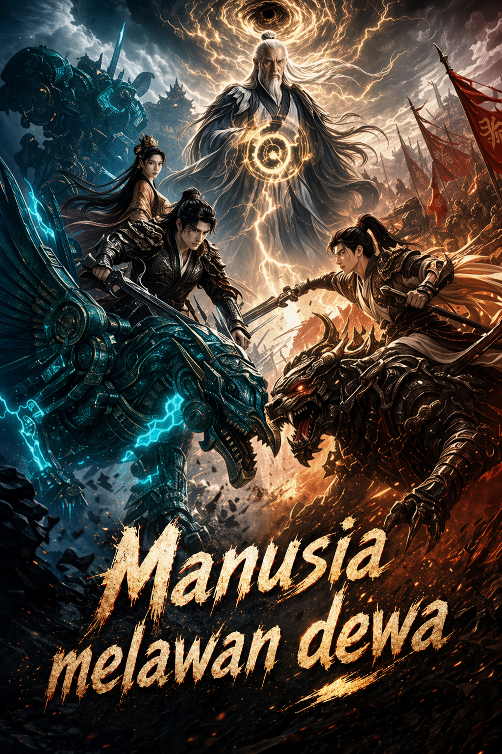 Manusia melawan dewa